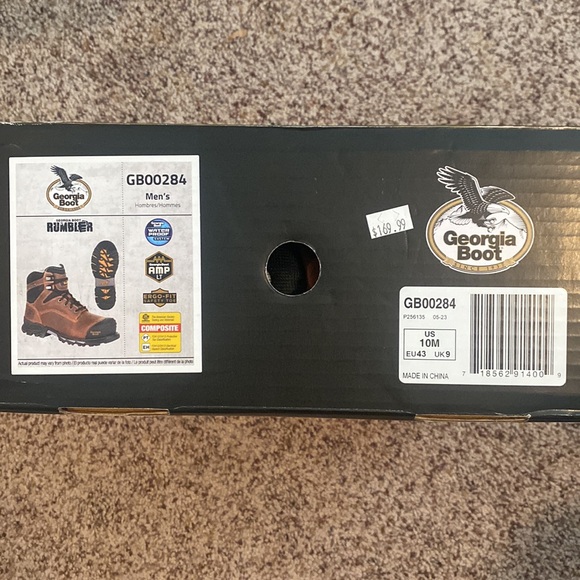 ★NWT★ GEORGIA BOOT - Rumbler, Men’s Work Boot - GB00284 - Size 10 - Picture 6 of 8